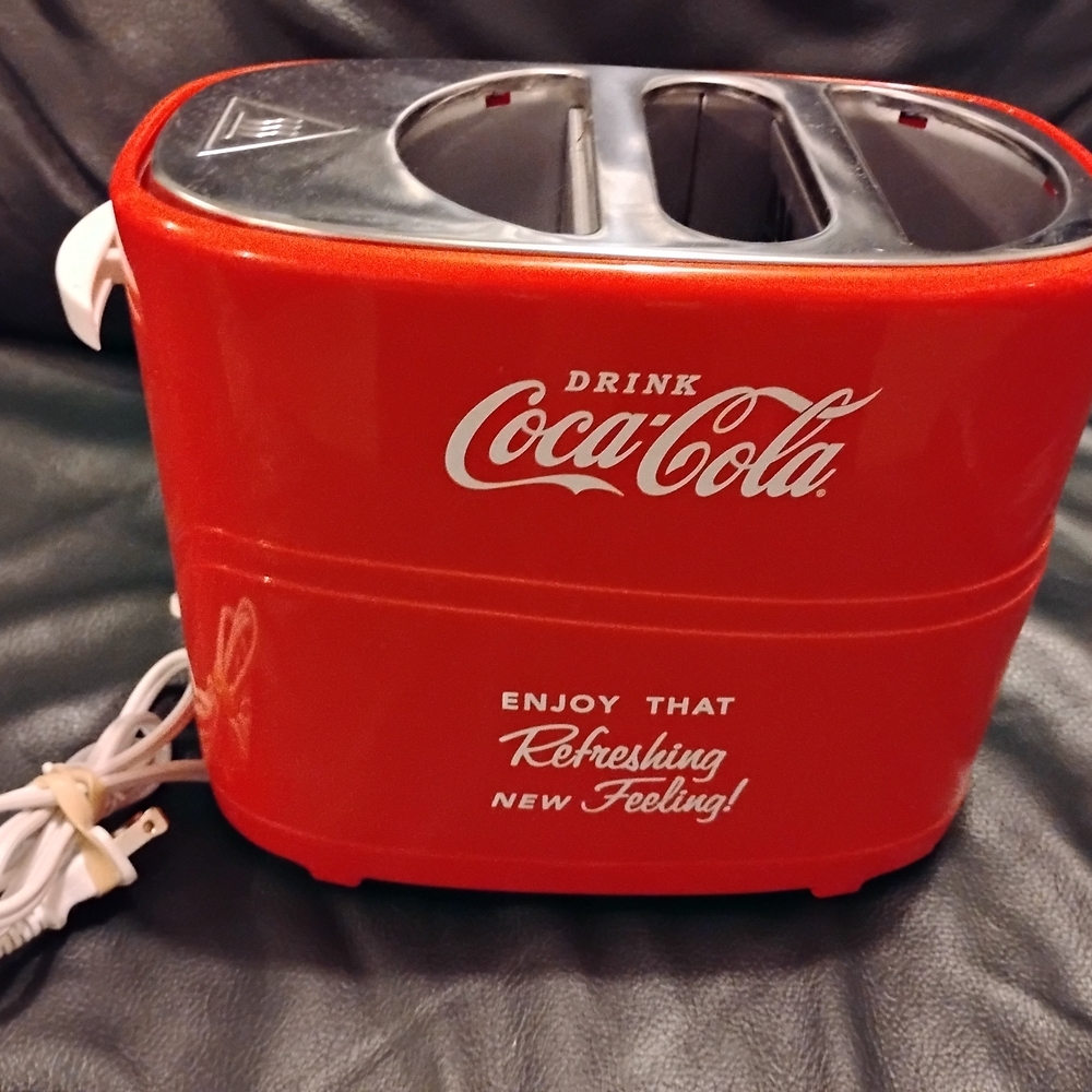Coca-Cola Red Hot Dog Toaster